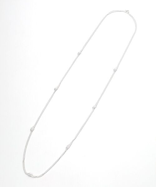 LOGEMENT DE CLAIRE / ロジュモンドクレール ネックレス・ペンダント・チョーカー | 【チェーンネックレス】（シルバー）