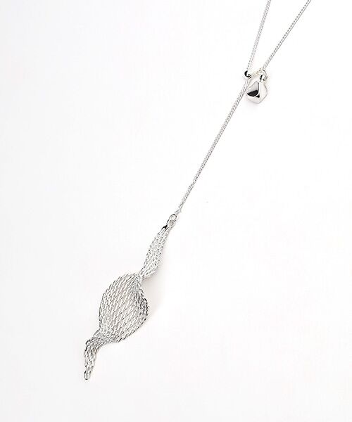 LOGEMENT DE CLAIRE / ロジュモンドクレール ネックレス・ペンダント・チョーカー | 【ツイストメッシュY字ネックレス】 | 詳細1