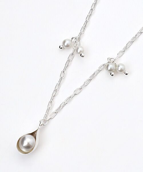 LOGEMENT DE CLAIRE / ロジュモンドクレール ネックレス・ペンダント・チョーカー | 【パールとばしネックレス】 | 詳細2