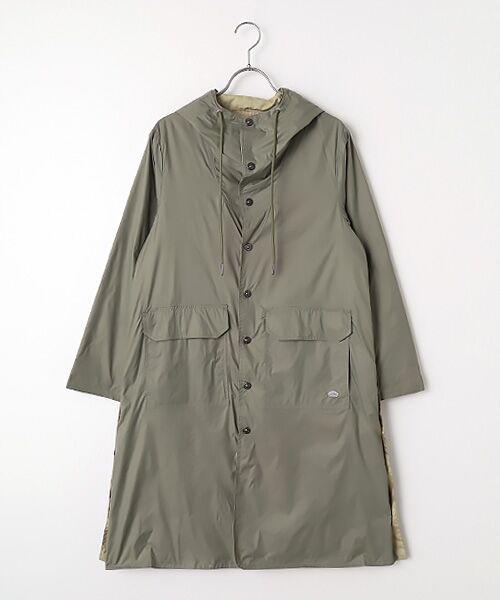LOGEMENT DE CLAIRE / ロジュモンドクレール その他アウター | 《別注》【TAION/タイオン】リバーシブルロングコート（グリーン）