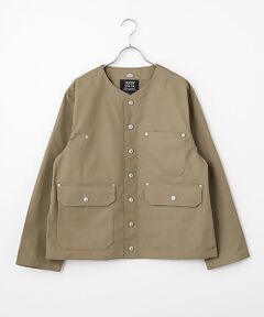 LOGEMENT DE CLAIRE / ロジュモンドクレール ブルゾン | 《別注》【TAION/タイオン】ノーカラーブルゾン