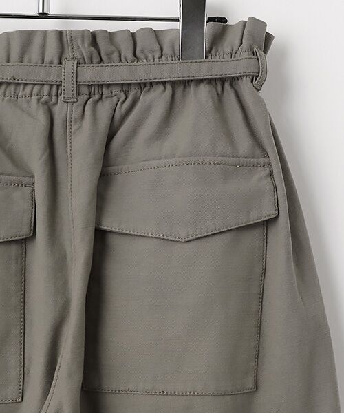 LOGEMENT DE CLAIRE / ロジュモンドクレール その他パンツ | リボン付きイージーストレートパンツ | 詳細4