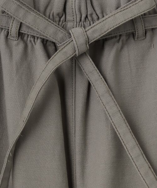 LOGEMENT DE CLAIRE / ロジュモンドクレール その他パンツ | リボン付きイージーストレートパンツ | 詳細6