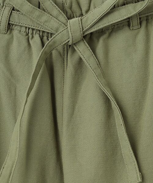 LOGEMENT DE CLAIRE / ロジュモンドクレール その他パンツ | リボン付きイージーストレートパンツ | 詳細7