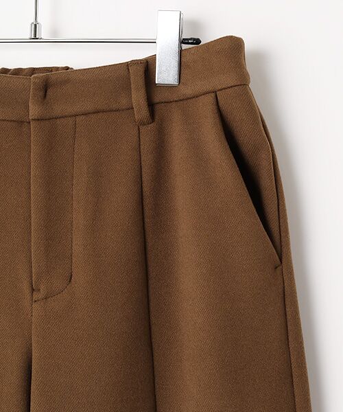 LOGEMENT DE CLAIRE / ロジュモンドクレール その他パンツ | 【LOURMARIN】裏起毛ストレートパンツ | 詳細2