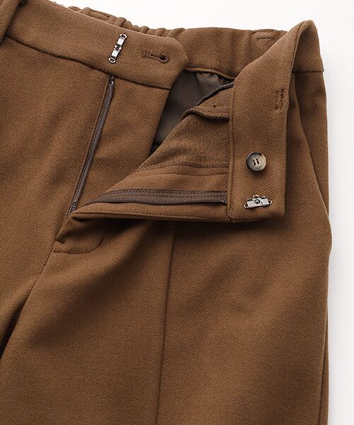 LOGEMENT DE CLAIRE / ロジュモンドクレール その他パンツ | 【LOURMARIN】裏起毛ストレートパンツ | 詳細5