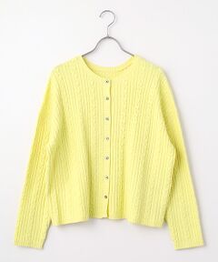 LOGEMENT DE CLAIRE / ロジュモンドクレール 未設定 | 2WAYクルーネックカーディガン＆プルオーバー