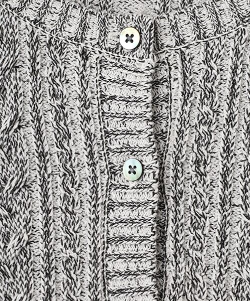 LOGEMENT DE CLAIRE / ロジュモンドクレール カーディガン・ボレロ | 2WAYクルーネックカーディガン＆プルオーバー | 詳細7
