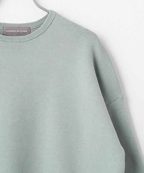 LOGEMENT DE CLAIRE / ロジュモンドクレール ニット・セーター | クルーネックニットプルオーバー | 詳細5