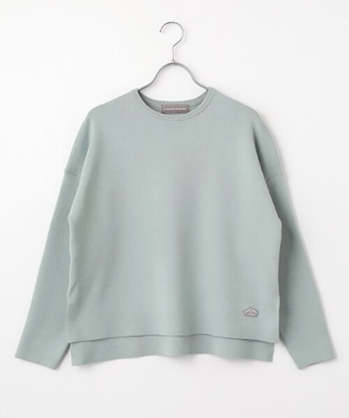 LOGEMENT DE CLAIRE / ロジュモンドクレール ニット・セーター | クルーネックニットプルオーバー（ライトブルー）