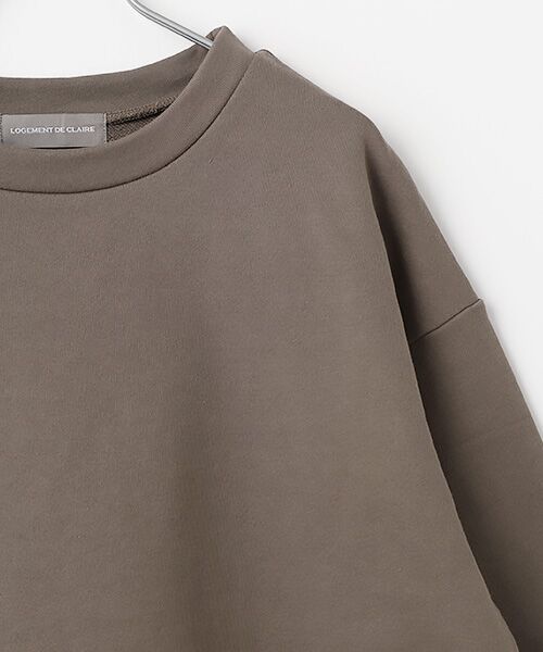 LOGEMENT DE CLAIRE / ロジュモンドクレール カットソー | クルーネックカットプルオーバー | 詳細3