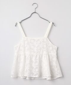 LOGEMENT DE CLAIRE / ロジュモンドクレール シャツ・ブラウス | 【カットジャガードキャミブラウス】