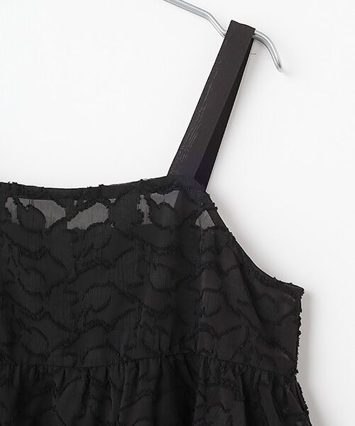 LOGEMENT DE CLAIRE / ロジュモンドクレール シャツ・ブラウス | 【カットジャガードキャミブラウス】 | 詳細3