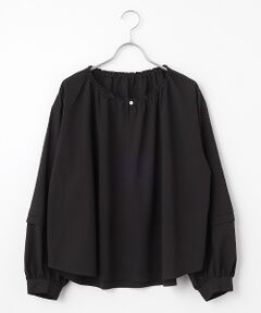 LOGEMENT DE CLAIRE / ロジュモンドクレール シャツ・ブラウス | 【クレープギャザースモックブラウス】