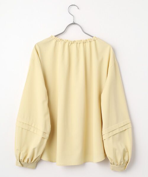 LOGEMENT DE CLAIRE / ロジュモンドクレール シャツ・ブラウス | 【クレープギャザースモックブラウス】 | 詳細2