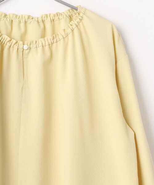 LOGEMENT DE CLAIRE / ロジュモンドクレール シャツ・ブラウス | 【クレープギャザースモックブラウス】 | 詳細3