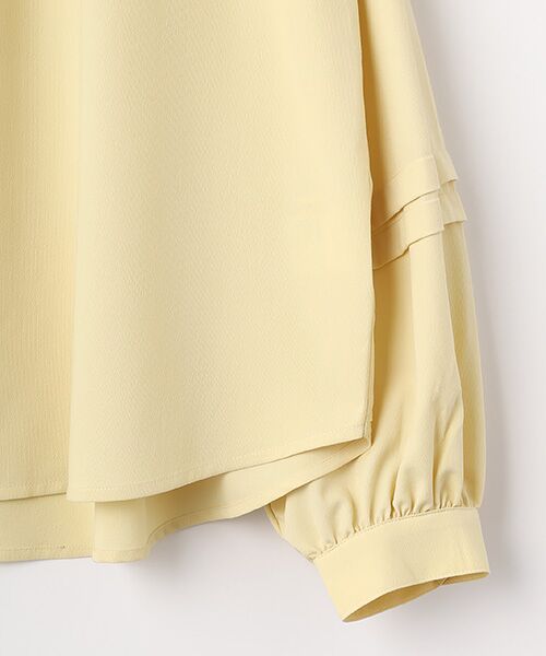LOGEMENT DE CLAIRE / ロジュモンドクレール シャツ・ブラウス | 【クレープギャザースモックブラウス】 | 詳細4