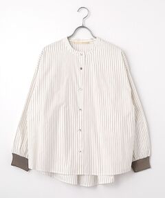 LOGEMENT DE CLAIRE / ロジュモンドクレール シャツ・ブラウス | 【アソートコットンオーバーシャツブラウス】