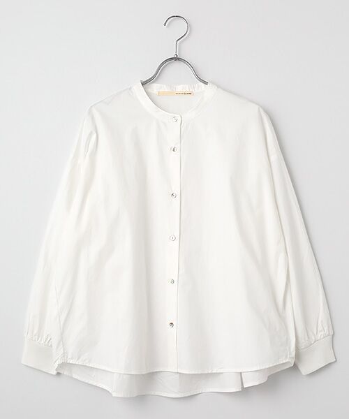 LOGEMENT DE CLAIRE / ロジュモンドクレール シャツ・ブラウス | 【アソートコットンオーバーシャツブラウス】（オフホワイト）