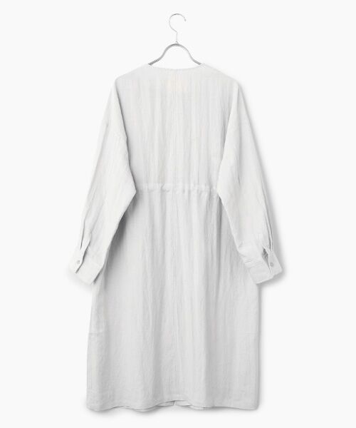 LOGEMENT DE CLAIRE / ロジュモンドクレール その他アウター | 【リネンMIXノーカラードロストコート】 | 詳細1