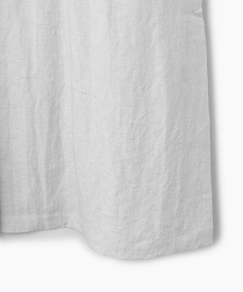 LOGEMENT DE CLAIRE / ロジュモンドクレール その他アウター | 【リネンMIXノーカラードロストコート】 | 詳細4