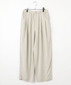 LOGEMENT DE CLAIRE / ロジュモンドクレール その他パンツ | 【レーヨンナイロンポプリンタックカーブパンツ】