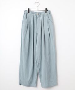 LOGEMENT DE CLAIRE / ロジュモンドクレール その他パンツ | 【レーヨンナイロンポプリンタックカーブパンツ】