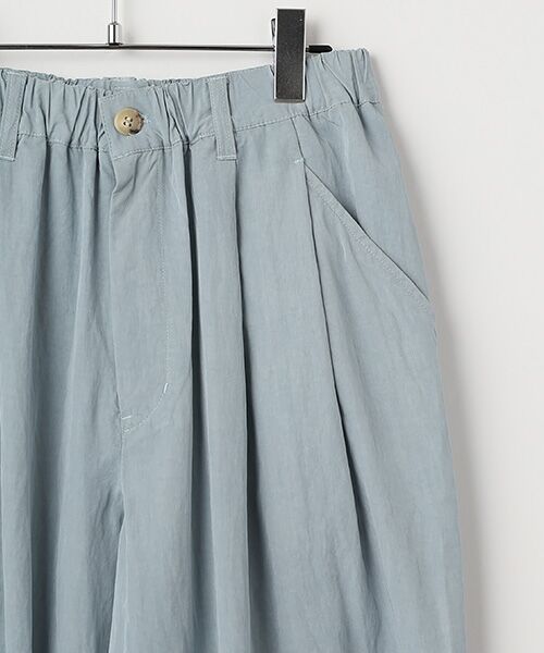 LOGEMENT DE CLAIRE / ロジュモンドクレール その他パンツ | 【レーヨンナイロンポプリンタックカーブパンツ】 | 詳細3