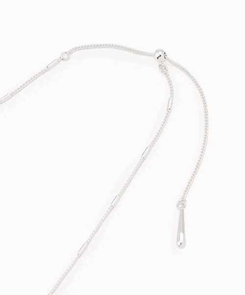 LOGEMENT DE CLAIRE / ロジュモンドクレール ネックレス・ペンダント・チョーカー | 【パイプチェーンY字ネックレス】 | 詳細2