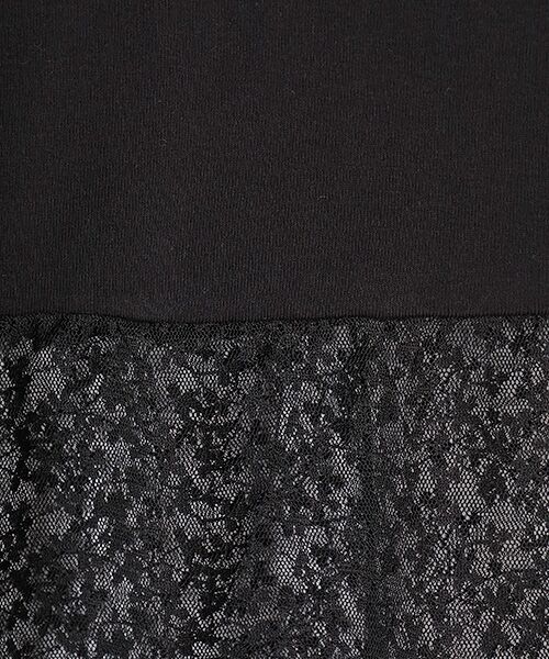 LOGEMENT DE CLAIRE / ロジュモンドクレール タンクトップ | 【コットンフライス＋リーフレースタンクトップ】 | 詳細7