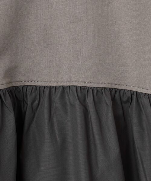 LOGEMENT DE CLAIRE / ロジュモンドクレール カットソー | 【コットン天竺＋ファブリックプルオーバー】 | 詳細5