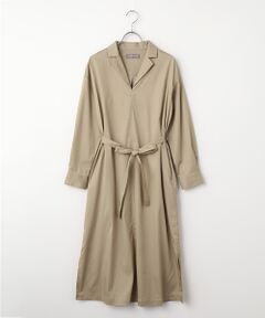 LOGEMENT DE CLAIRE / ロジュモンドクレール ロング・マキシ丈ワンピース | オープンカラーワンピース