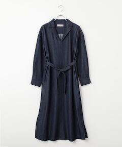 LOGEMENT DE CLAIRE / ロジュモンドクレール ロング・マキシ丈ワンピース | オープンカラーワンピース