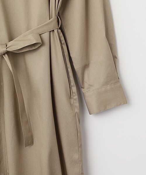 LOGEMENT DE CLAIRE / ロジュモンドクレール ロング・マキシ丈ワンピース | オープンカラーワンピース | 詳細4