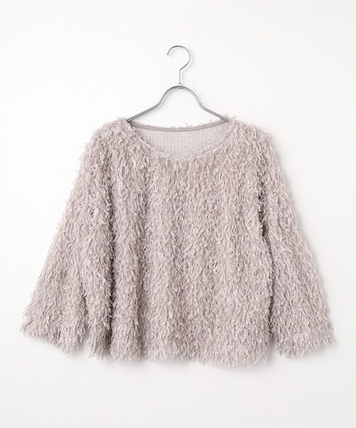 LOGEMENT DE CLAIRE / ロジュモンドクレール カットソー | ボートネックプルオーバー（ピンク系その他）