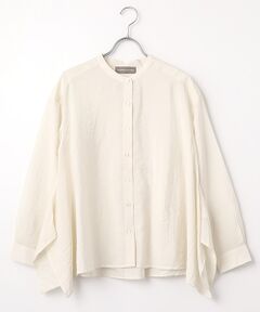 LOGEMENT DE CLAIRE / ロジュモンドクレール シャツ・ブラウス | フレアーヘムピンタックブラウス