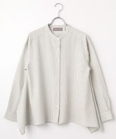 LOGEMENT DE CLAIRE / ロジュモンドクレール シャツ・ブラウス | フレアーヘムピンタックブラウス