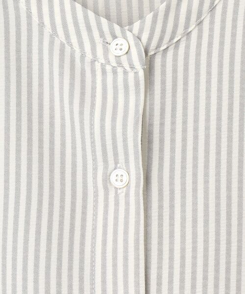 LOGEMENT DE CLAIRE / ロジュモンドクレール シャツ・ブラウス | フレアーヘムピンタックブラウス | 詳細6