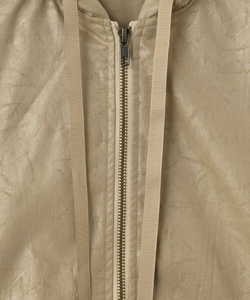 LOGEMENT DE CLAIRE / ロジュモンドクレール ブルゾン | 【LOURMARIN】裾ドロストフーディブルゾン | 詳細2