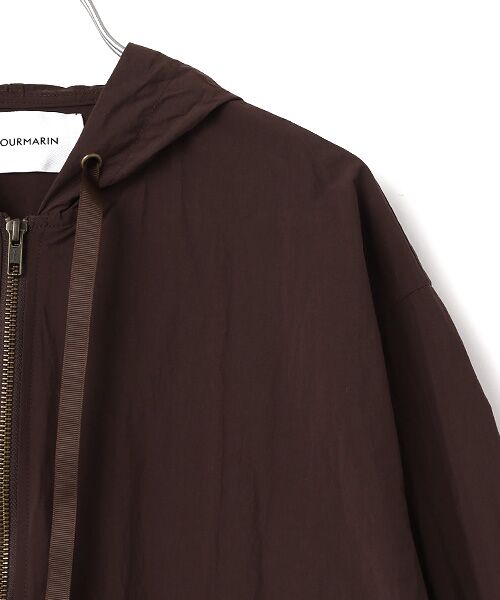 LOGEMENT DE CLAIRE / ロジュモンドクレール ブルゾン | 【LOURMARIN】裾ドロストフーディブルゾン | 詳細5
