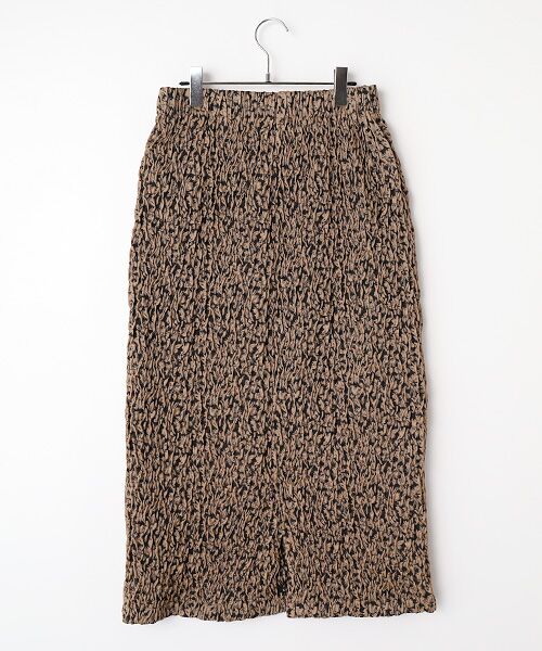 LOGEMENT DE CLAIRE / ロジュモンドクレール ロング・マキシ丈スカート | ギャザーナロースカート | 詳細2