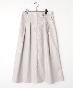 LOGEMENT DE CLAIRE / ロジュモンドクレール ロング・マキシ丈スカート | 【LOURMARIN】タックフレアースカート