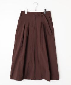 LOGEMENT DE CLAIRE / ロジュモンドクレール ロング・マキシ丈スカート | 【LOURMARIN】タックフレアースカート