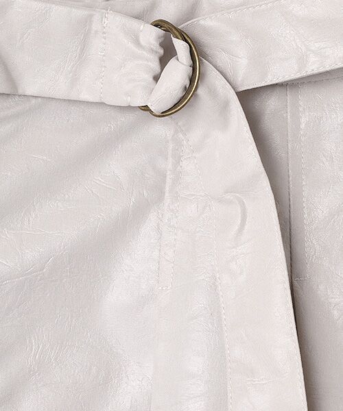 LOGEMENT DE CLAIRE / ロジュモンドクレール ロング・マキシ丈スカート | 【LOURMARIN】タックフレアースカート | 詳細1