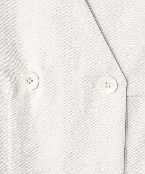 LOGEMENT DE CLAIRE / ロジュモンドクレール ベスト | タックペプラムジレ | 詳細1