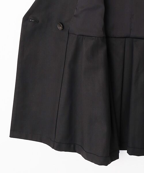 LOGEMENT DE CLAIRE / ロジュモンドクレール ベスト | タックペプラムジレ | 詳細5