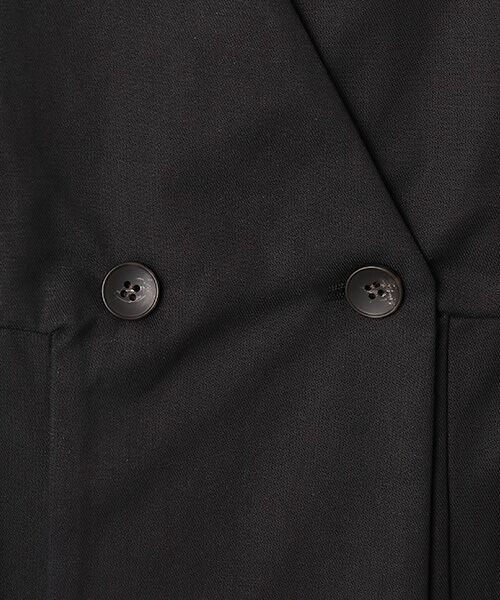 LOGEMENT DE CLAIRE / ロジュモンドクレール ベスト | タックペプラムジレ | 詳細6