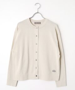 LOGEMENT DE CLAIRE / ロジュモンドクレール カーディガン・ボレロ | クルーネック長袖カーディガン