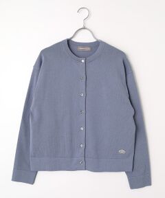 LOGEMENT DE CLAIRE / ロジュモンドクレール カーディガン・ボレロ | クルーネック長袖カーディガン