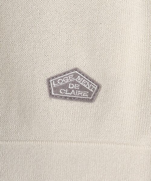 LOGEMENT DE CLAIRE / ロジュモンドクレール カーディガン・ボレロ | クルーネック長袖カーディガン | 詳細1